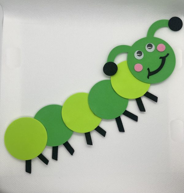 🐛 Foam Craft Caterpillar Kit – Fun & Easy Kids' Craft Activity
