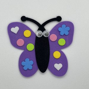 🦋 Foam Craft Butterfly Kit – DIY Art Project for Kids