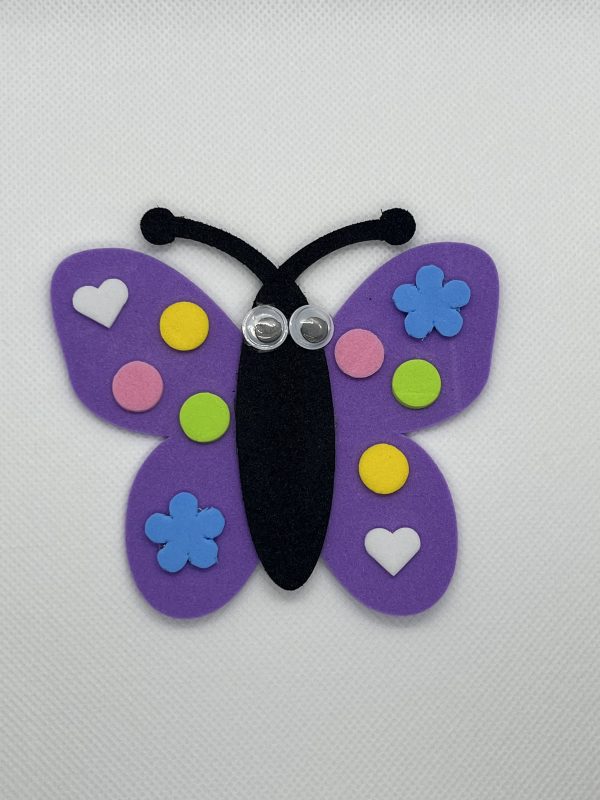 🦋 Foam Craft Butterfly Kit – DIY Art Project for Kids