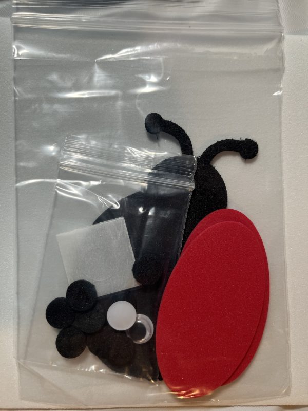 Lucky Bug Ladybug Foam Craft Kit - Image 3