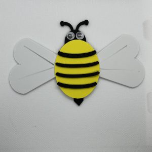 Foam Bee Craft Kit for Kids – No Cutting, Ages 3+