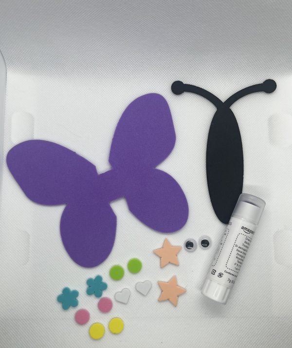 🦋 Foam Craft Butterfly Kit – DIY Art Project for Kids - Image 2
