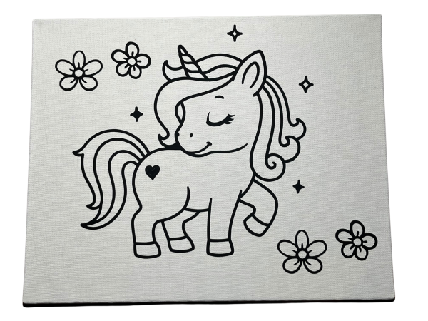🦄 Magical Unicorn Canvas Paint Kit - Image 2